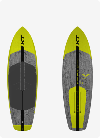 KT Wing Mid Length Foil Board Arc Strapless Pro Carbon KT Wing Mid Length Foil Board Arc Strapless Pro Carbon