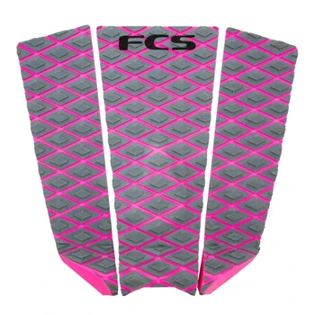 FCS Surf Pad Fitzgibbon Grey/Bright Pink